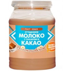 Молоко сгущенное Волоконовское с какао 7.5% 380мл в магазинах Магнит