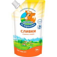 Сливки Коровка из Кореновки сгущенные 19% 270г в магазинах Магнит