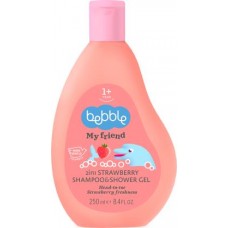 Шампунь-гель для душа Bebble My Friend 2в1 Strawberry для детей 250мл в магазинах Магнит