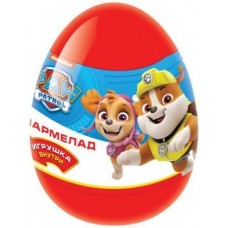Мармелад в яйце Щенячий патруль с игрушкой 10г в магазинах Магнит