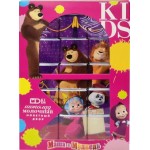 Набор Маша и медведь шоколадный молочный 75г