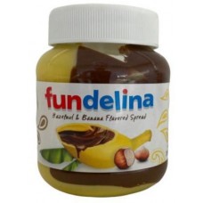 Паста Fundelina Лесной орех и банан 350г в магазинах Магнит
