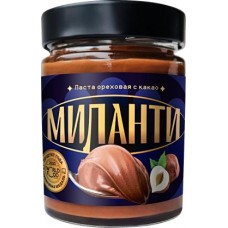 Паста Миланти ореховая с какао 250г в магазинах Магнит