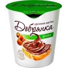Паста ореховая Добрянка Акконд Фундук 340г в магазинах Магнит