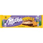 Шоколад Milka Молочный с шоколадной и молочной начинками и печеньем 300г