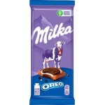 Шоколад Milka Oreo Молочный с начинкой 92г