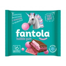 Шоколад молочный Fantola Bubble Gum 66г в магазинах Магнит