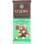 Шоколад o zera молочный milk&extra hazelnut 90г