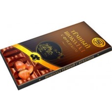 Шоколад Победа тёмный с фундуком 85г в магазинах Магнит