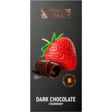 Шоколад Premiere of taste Темный с клубникой 80г в магазинах Магнит