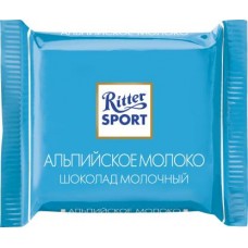 Шоколад Ritter Sport молочный альпийское молоко 16.67г в магазинах Магнит