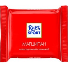 Шоколад Ritter Sport темный марципан 16.67г в магазинах Магнит
