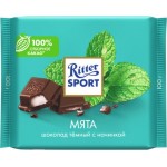 Шоколад Ritter Sport Темный Мята 100г