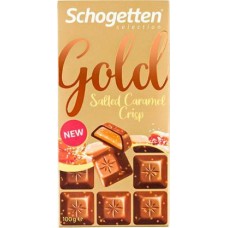 Шоколад Schogetten молочный Соленая карамель 100г в магазинах Магнит