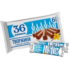 Сырок 36 копеек творожный с ванилином 26% 180г в магазинах Магнит