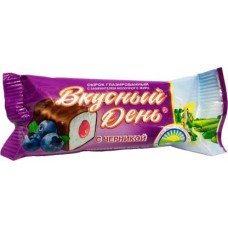 Сырок Вкусный День глазированный с черникой 23% 45г в магазинах Магнит