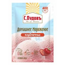 Готовая смесь С.Пудовъ Мороженое клубничное 70г в магазинах Магнит