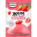 Желе Dr. Bakers сухое со вкусом клубники и йогурта 33г
