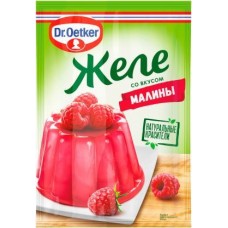 Желе Dr.Oetker со вкусом малины 45г в магазинах Магнит