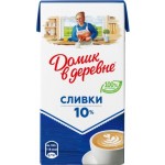 Сливки Домик в деревне стерилизованные 10% 480г