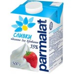 Сливки Parmalat ультрапастеризованные 35% 500г