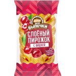 Слоеный пирожок Дом Выпечки Вишня 70г
