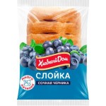 Слойка Хлебный дом с черникой 55г