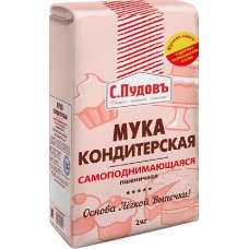 Мука С.Пудовъ кондитерская 2кг в магазинах Магнит