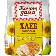 Смесь для выпечки Печем дома Хлеб злаковый 500г в магазинах Магнит