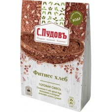 Смесь для выпечки С.Пудовъ Фитнес хлеб 500г в магазинах Магнит