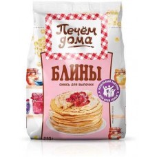 Смесь Печем дома для выпечки блинов 250г в магазинах Магнит