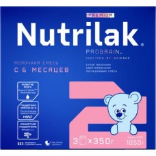Смесь молочная Nutrilak Premium+2 с 6 до 12 месяцев 1.05кг в магазинах Магнит
