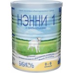 Смесь Нэнни 1 на основе козьего молока с пребиотиками 800г