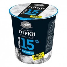 Сметана Ближние горки 15% 300г в магазинах Магнит