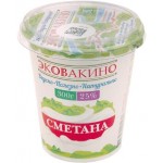 Сметана Эковакино 25% 300г