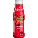 Напиток сокосодержащий Любимый Земляничное лето 300мл