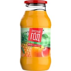 Напиток Вкусный год Мультифруктовый с мякотью 1.8л в магазинах Магнит