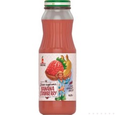 Нектар Kral из клубники и банана с мякотью 250мл в магазинах Магнит