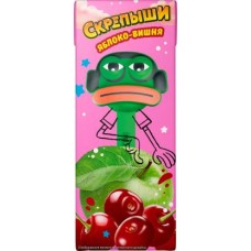 Нектар Скрепыши Яблоко-Вишня 200мл в магазинах Магнит