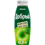Сок Добрый Яблоко 0,3л