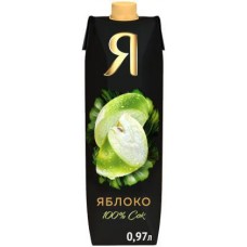 Сок Я Яблоко осветленный 970мл в магазинах Магнит