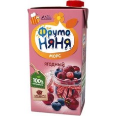 Морс ФрутоНяня Ягодный 500мл в магазинах Магнит