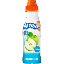 Напиток сокосодержащий Агуша яблоко 300мл в магазинах Магнит