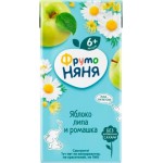 Напиток ФрутоНяня Яблоко с липой и ромашкой 200мл