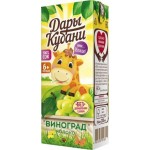 Сок Дары Кубани яблоко-виноград с 6 месяцев 200мл