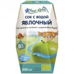 Сок ФЛЁР АЛЬПИН с родниковой водой Яблоко 200мл