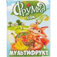 Сок Фрумка мультифруктовый с 6 месяцев 200мл в магазинах Магнит