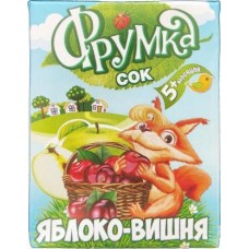 Сок Фрумка яблоко вишня с 5 месяцев 200мл в магазинах Магнит