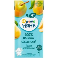 Сок ФрутоНяня Груша 200мл в магазинах Магнит