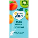 Сок ФрутоНяня Мультифруктовый 500мл